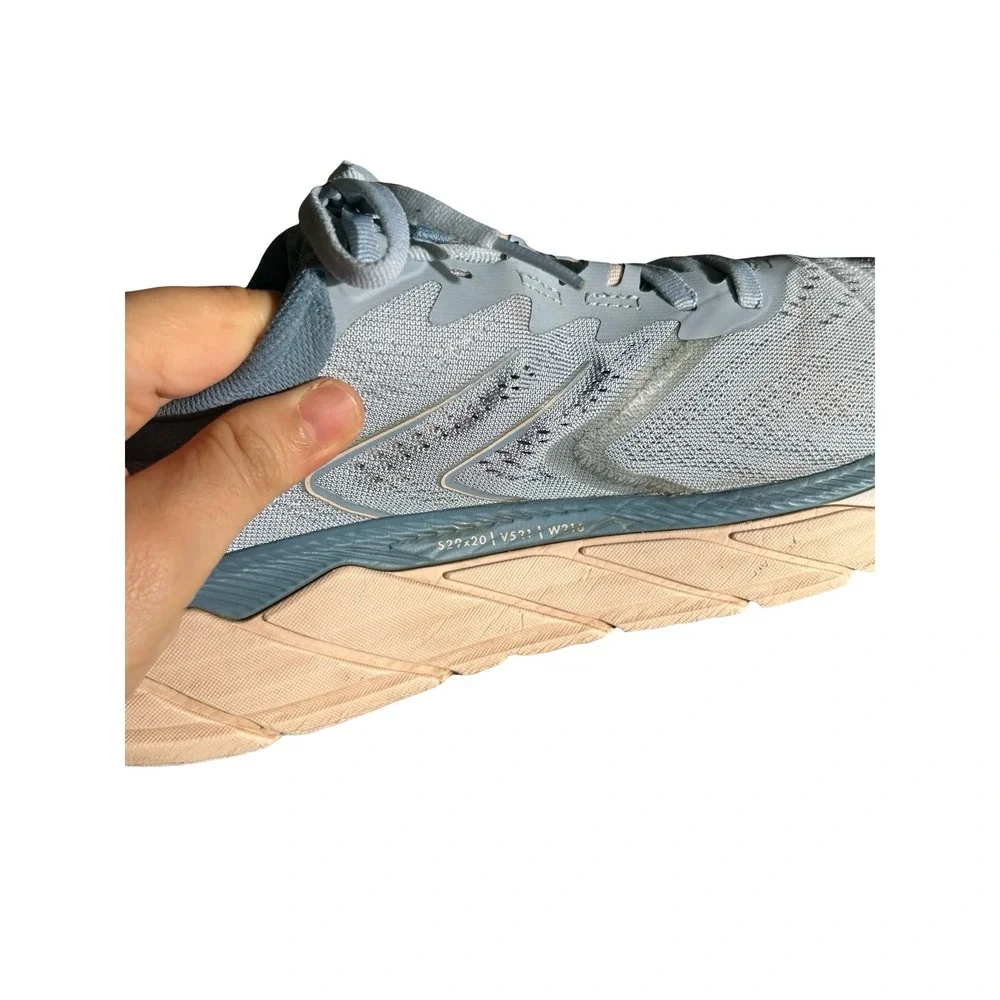Hoka Arahi 5 Blue Tan Stability Running Shoes Womens 9.5B 1115012-BFLG